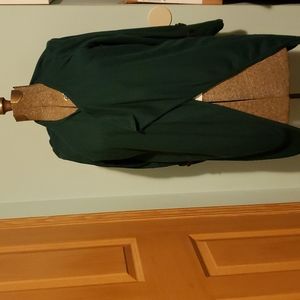 Stunning like new long cardigan. Open style. Button detail on sleeves